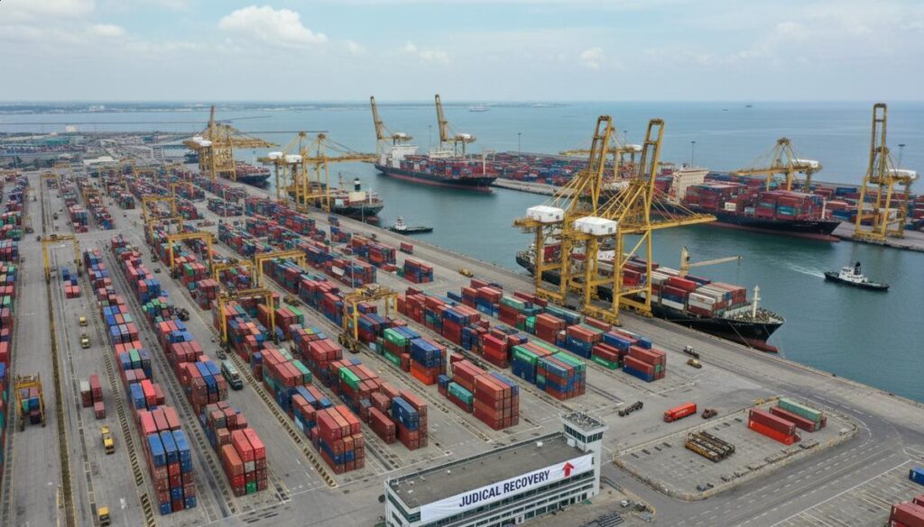 Como funciona Recuperação judicial terminal portuário na prática