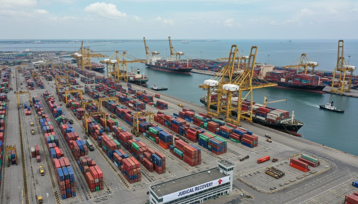 Como funciona Recuperação judicial terminal portuário na prática