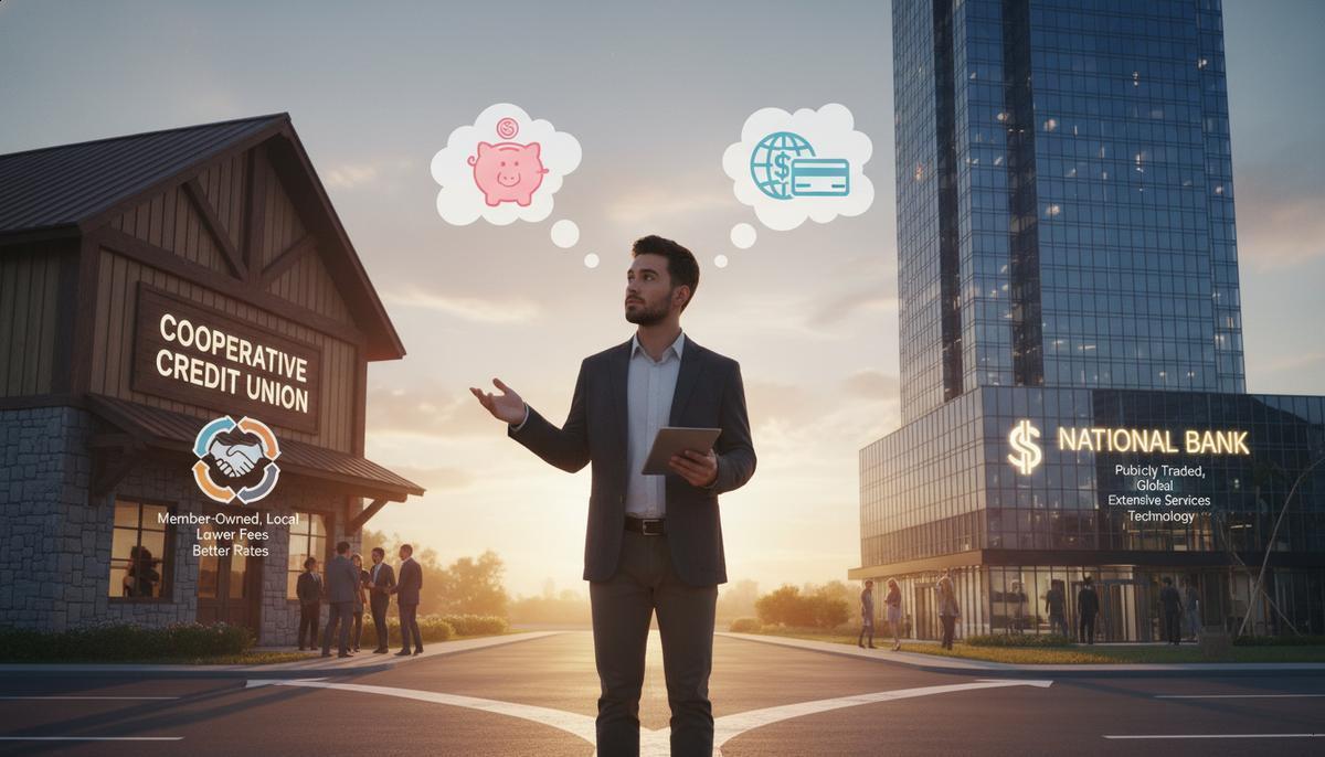 Cooperativa de crédito e Banco: Como isso afeta seu pedido de alongamento