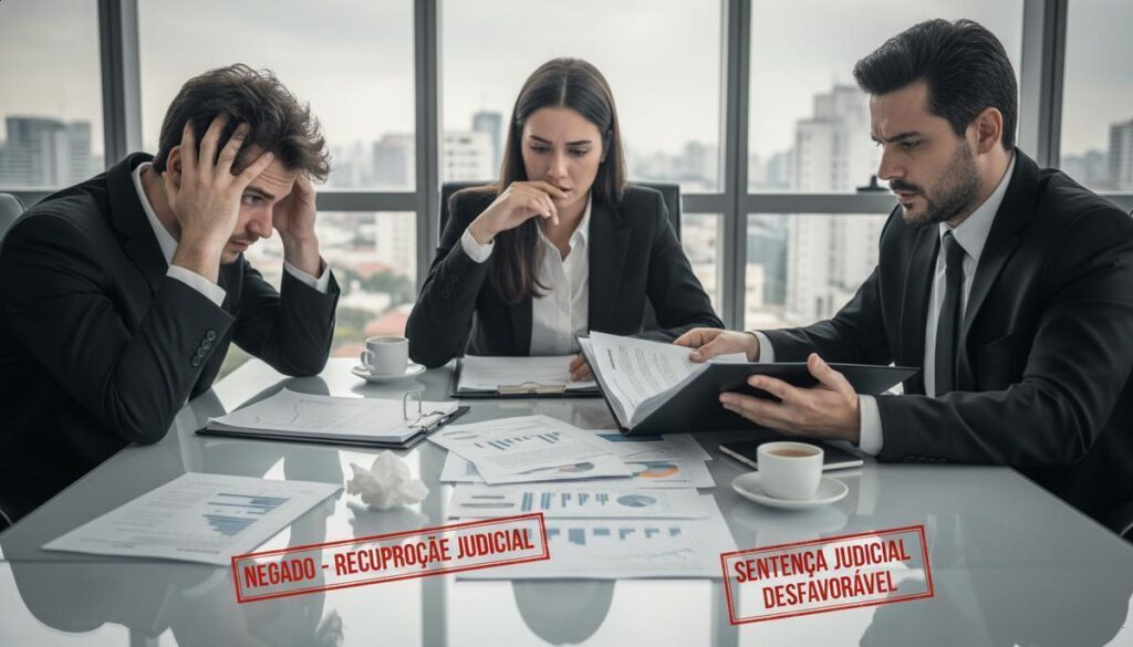 O que Acontece Quando a Recuperação Judicial é Indeferida