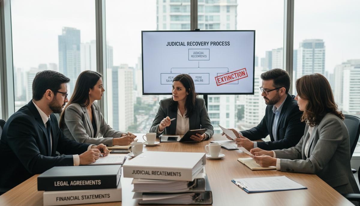 O que causa a extinção da recuperação judicial?