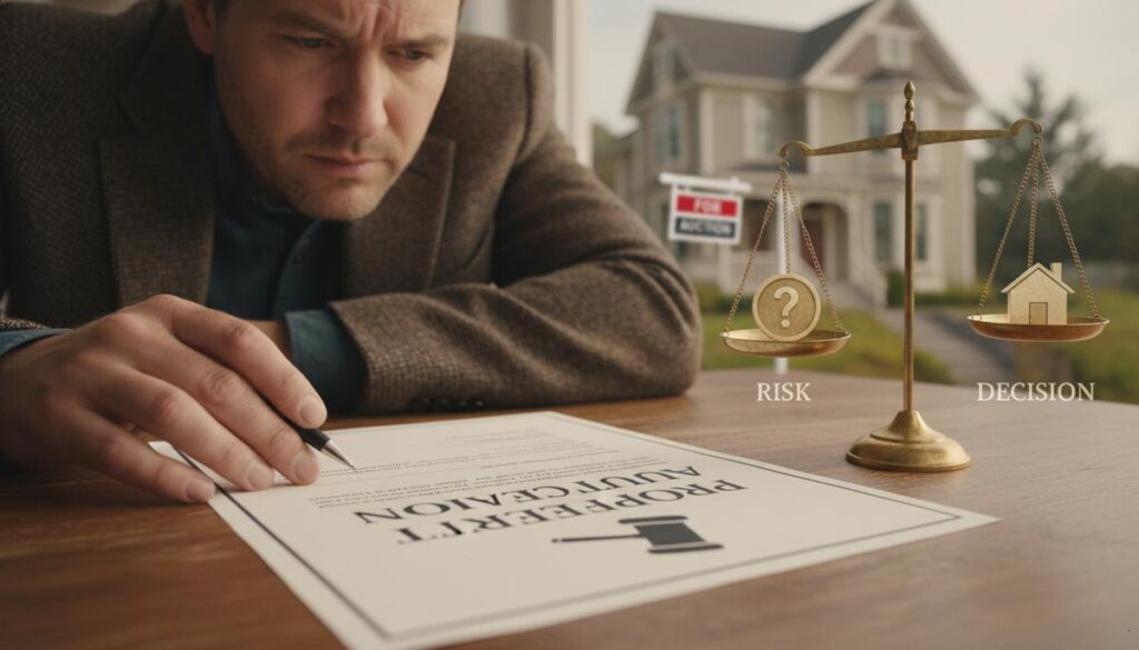 Quais os riscos de leilão extrajudicial: o que você precisa saber antes de investir