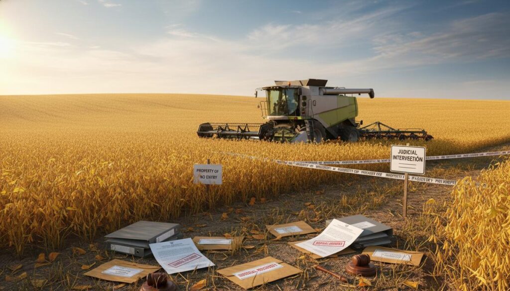 Como funciona Recuperação judicial cultivo de soja e LEILÃO