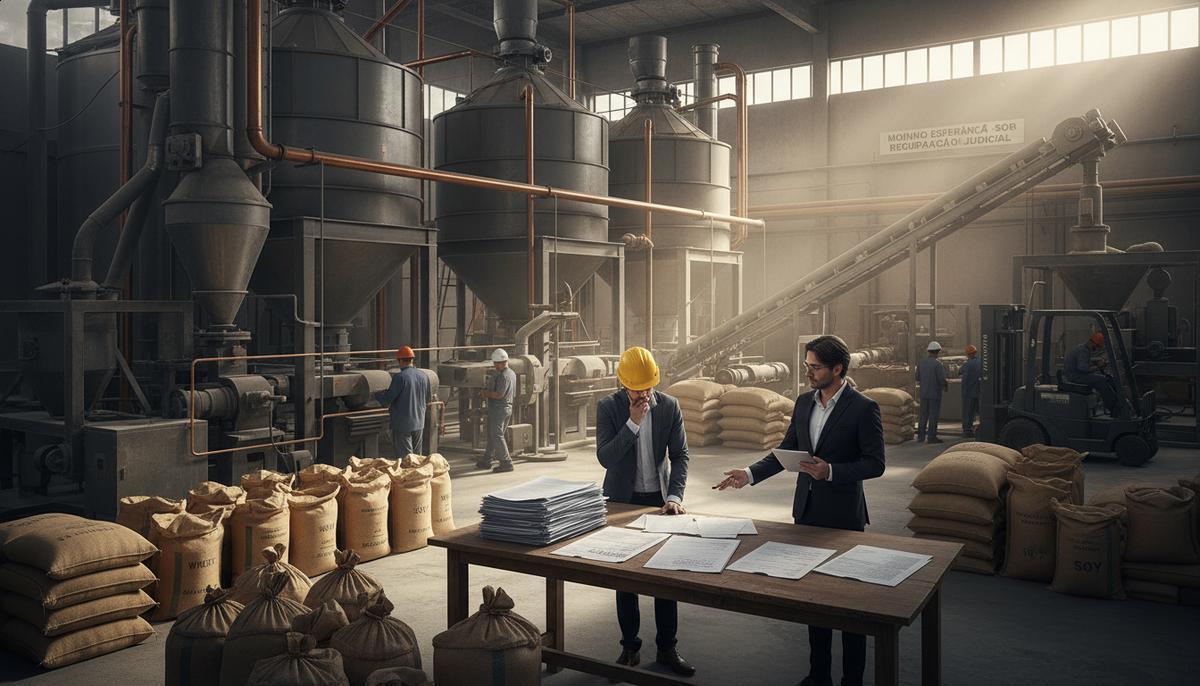 O que fazer quando Recuperação judicial moagem de grãos crise