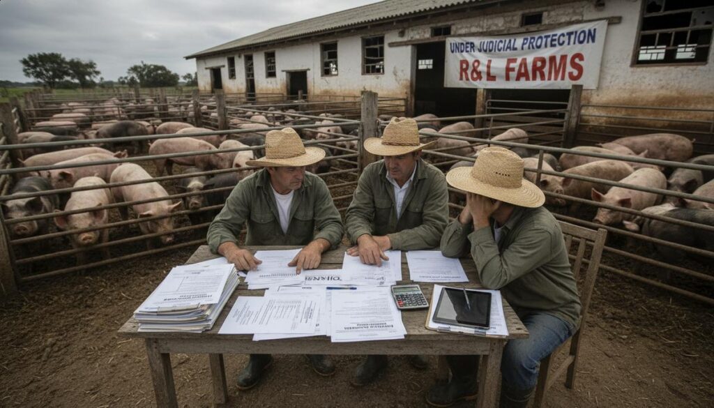 O que fazer quando Recuperação judicial suinocultura é necessária