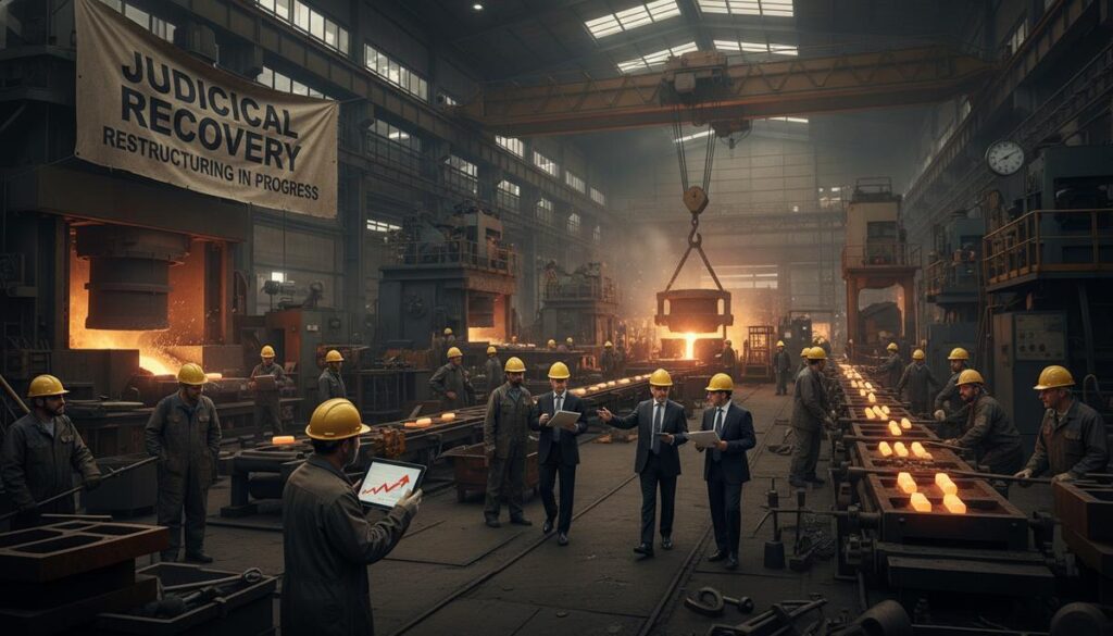 Recuperação judicial fundição: estratégia essencial para salvar sua empresa